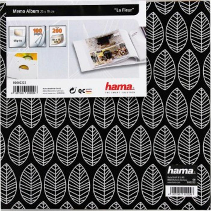 Hama La Fleur Fotoalbum 100 Seiten für Fotos 10x15cm