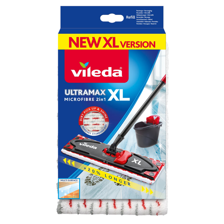 2in1-Patrone für Vileda Ultramax / Ultramat Turbo XL-Mops