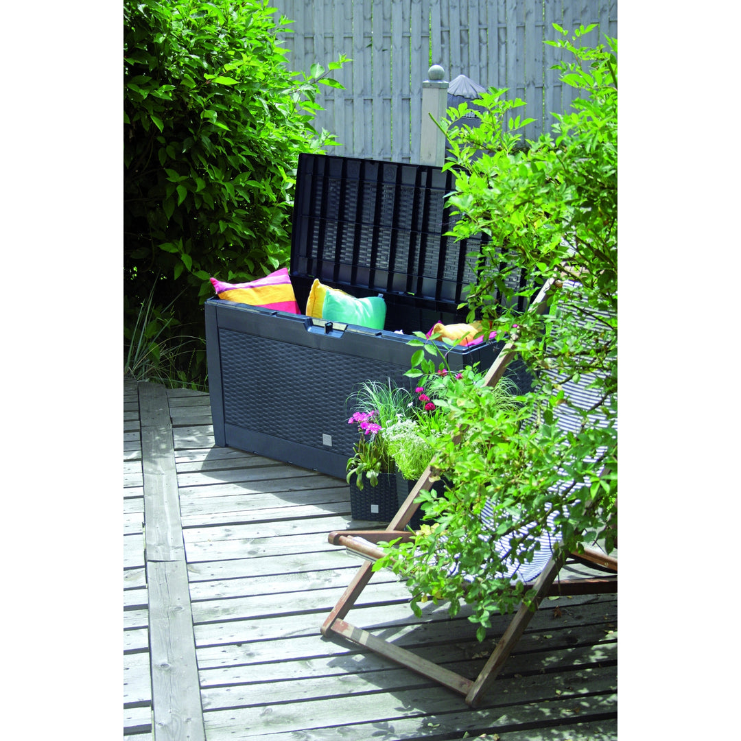 Gartenbox Boxe Rato 310L anthrazit oder Umbra  PROSPERPLAST