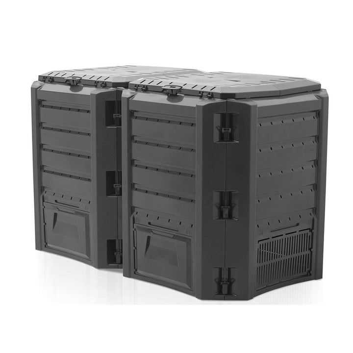 Prosperplast Compogreen IKLM800C-S411 schwarz für eigene Gartenkompostproduktion