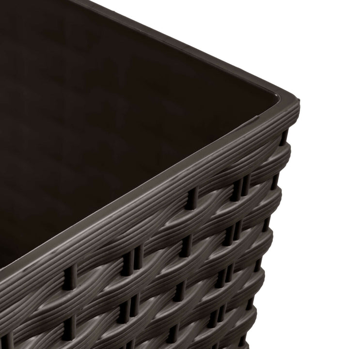 Blumentopf Topf Prosperplast Rattan Style DRTC500 Rato Case