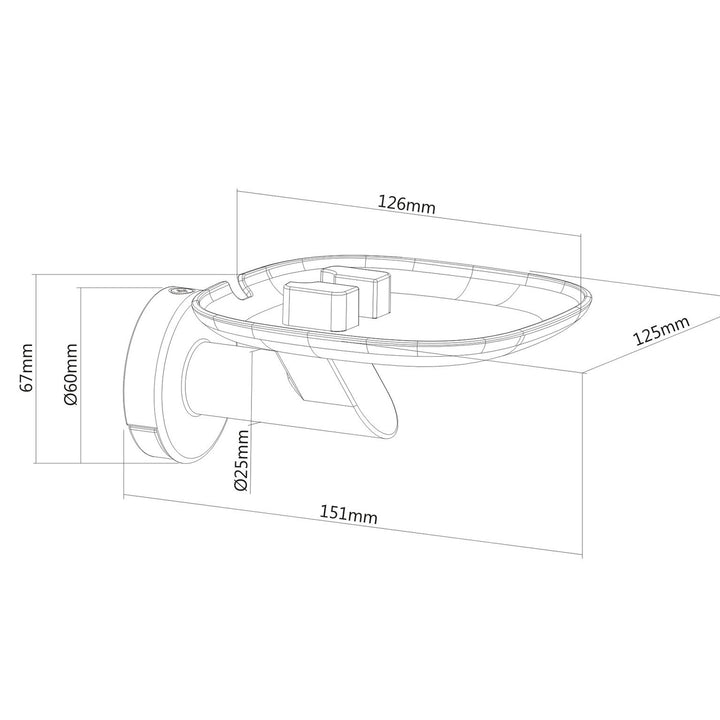 Maclean Brackets MC-840 für Sonos One, One SL und Sonos Play:1