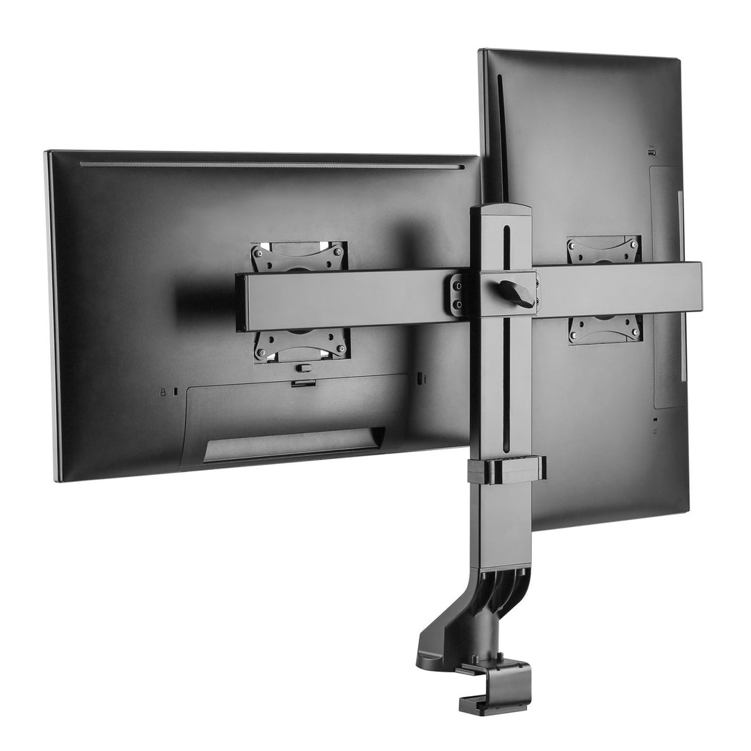 Dual Monitor Halterung für Schreibtisch Computertisch - Maclean Brackets MC-854