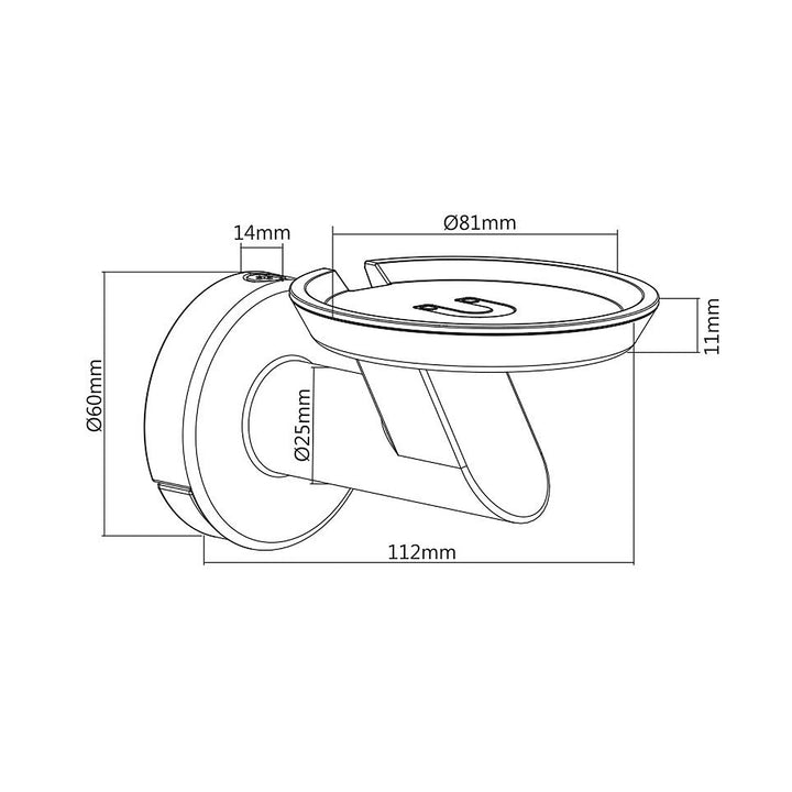 Maclean Brackets MC-857 für Google Home Lautsprecher