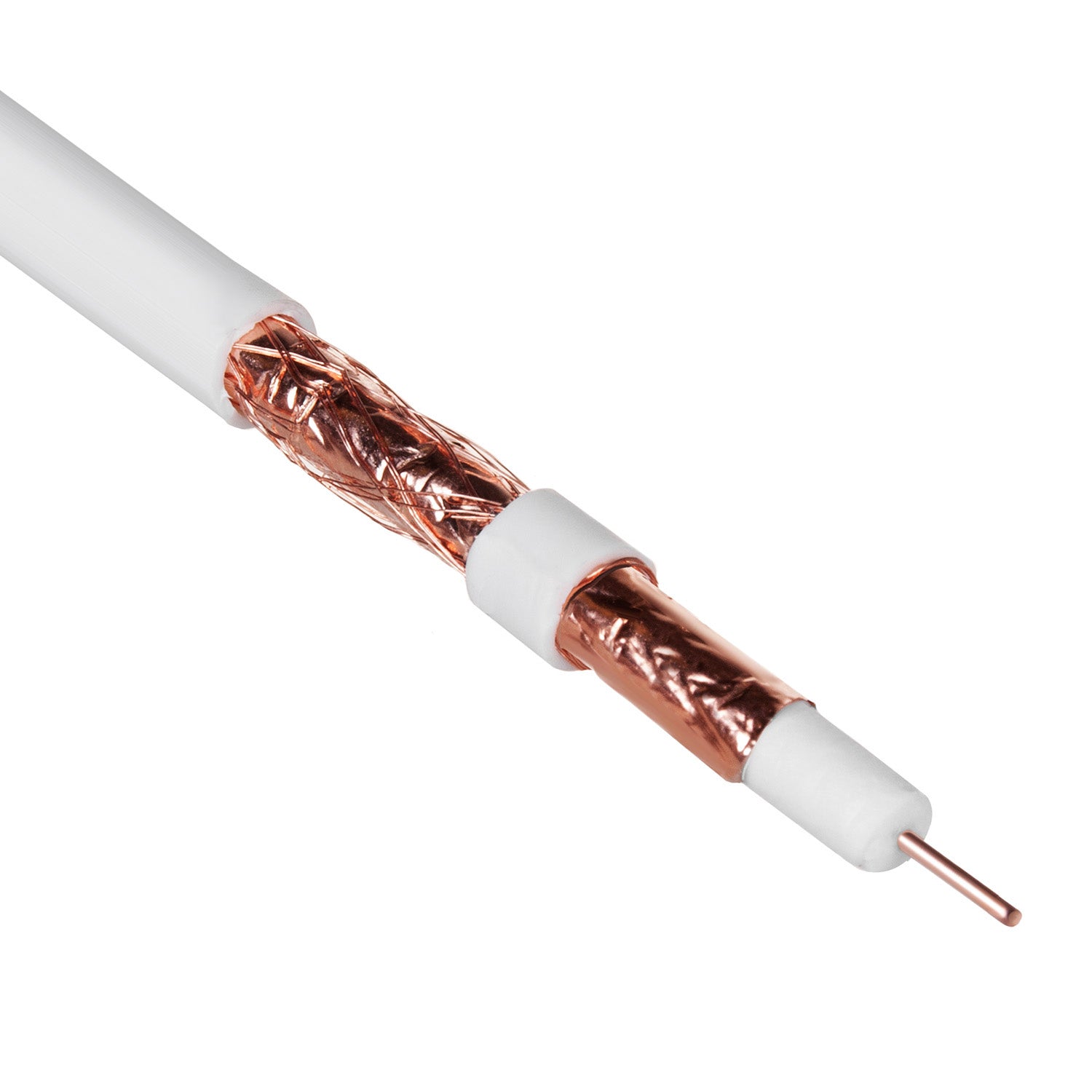 LDKCOK RG6 Koaxialkabel 91 Cm – Für Super-Speed-Internet, SAT-TV & Antenne, Doppelt Geschirmt