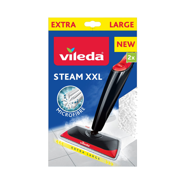 Dampfeinsätze Vileda Steam XXL 2 Stück 100%  Microfaser