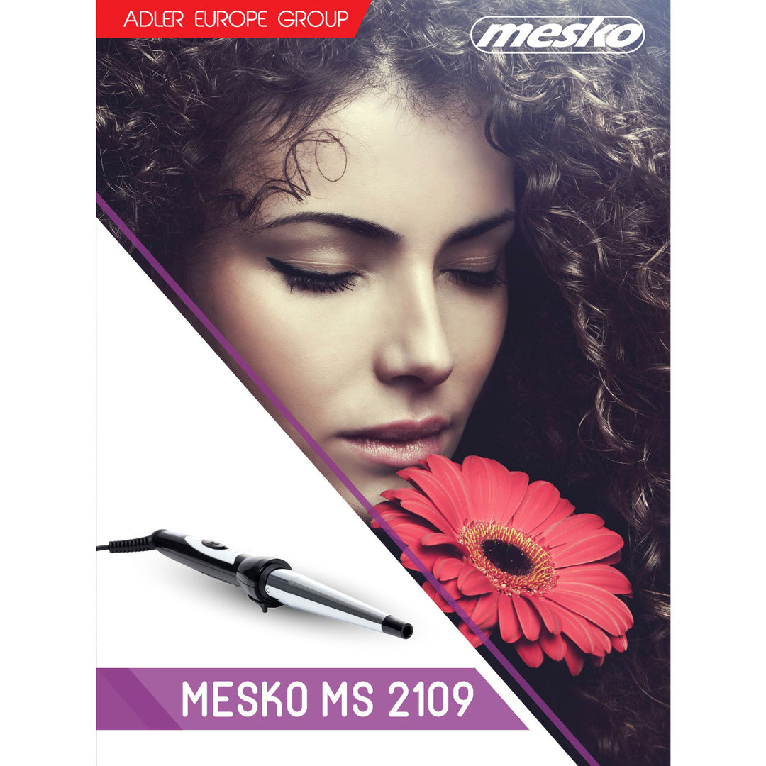 Mesko MS 2109 Locken-/Wellenstab 40 Watt, Keramikbeschichtung