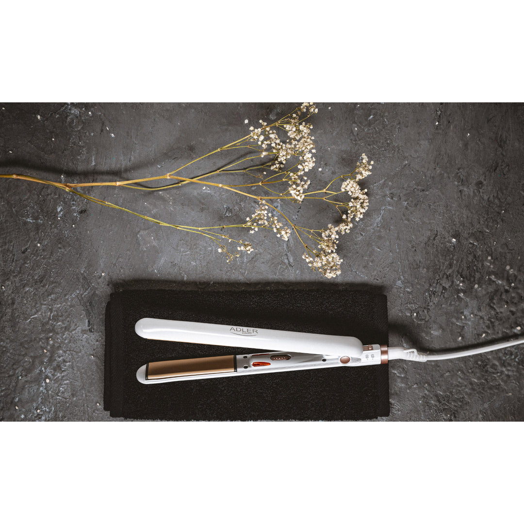 Haarglätter mit Keramikplatten Adler AD 2317