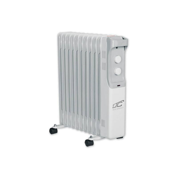 Elektrischer Ölgefüllter Heizkörper 3 Heizstufen Elektromechanischer Thermostat (2500W 11 Rippen)