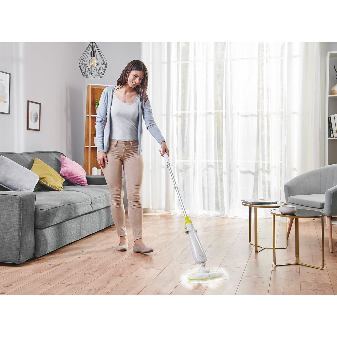Rovus Nano Floor Steamer Dampfwischer - Sie reinigen jede Ecke und entfernen schädliche Keime