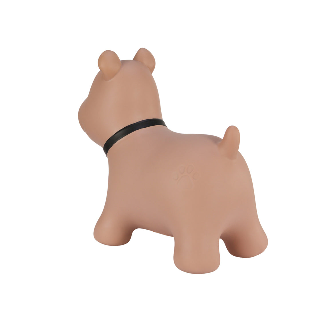 Tootina brauner Hund - aufblasbares springendes Spielzeug für Kinder