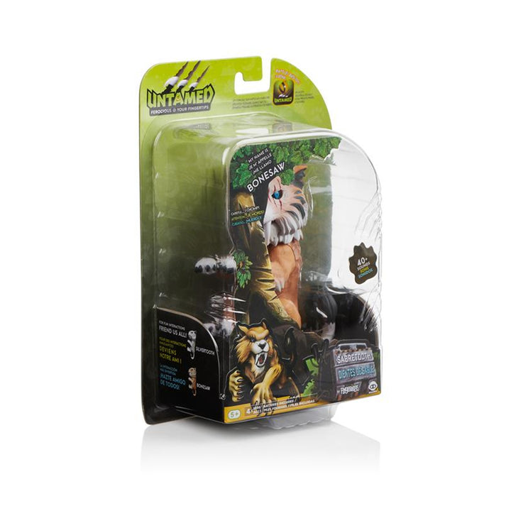 Fingerlings Ungezähmte interaktive Tiger Bonesaw WowWee 3972