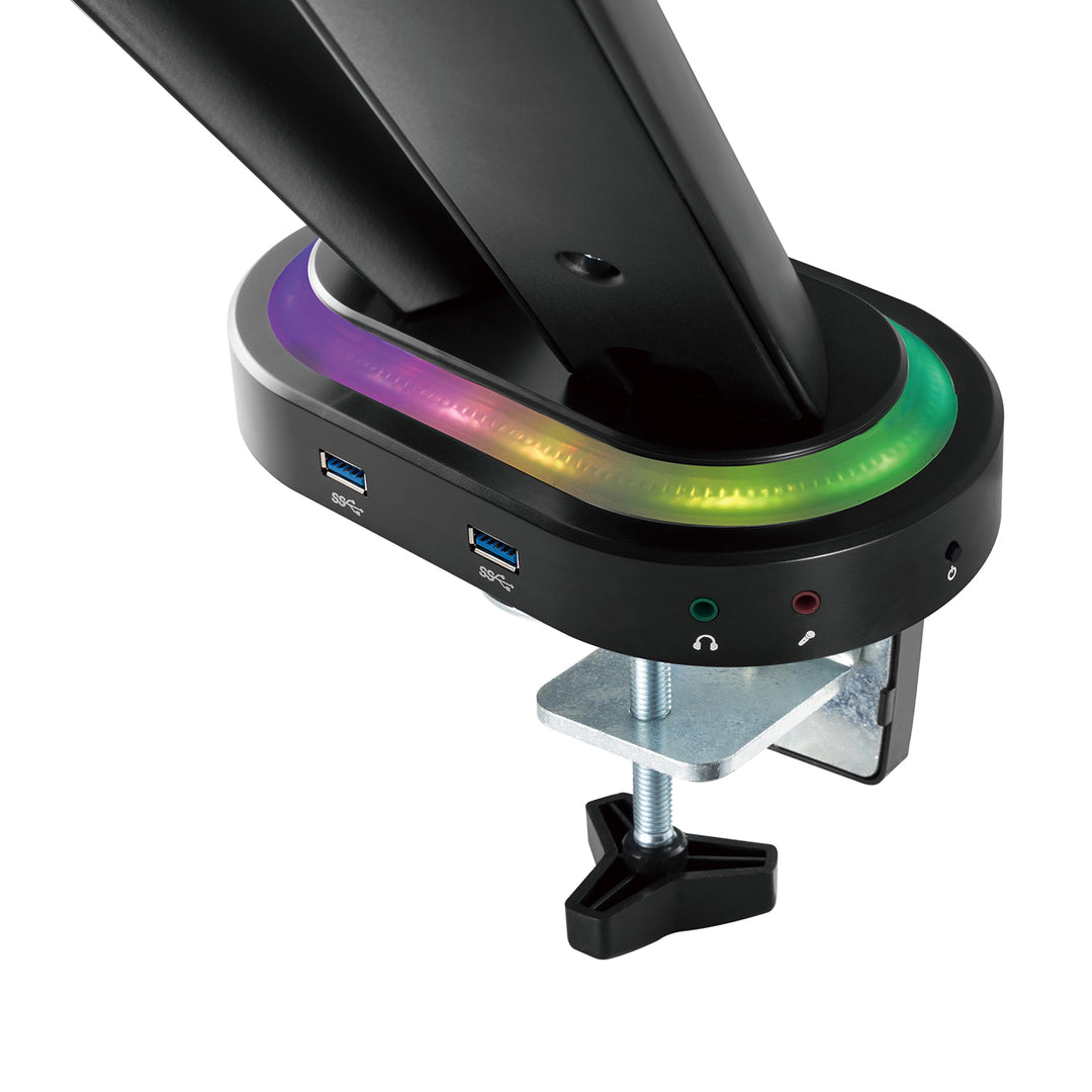 NanoRS RS886 - Full Motion, LED-Beleuchtung und viele PC-Anschlüsse