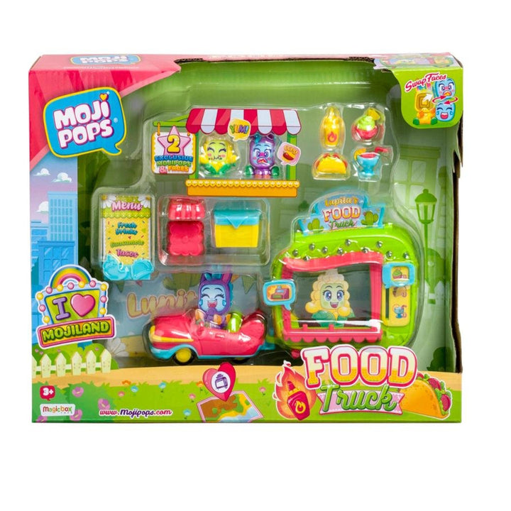 MojiPops I Love Food Truck Set mit 2 exklusiven Figuren