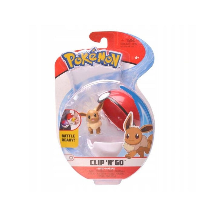 Pokemon Clip'N'Go Poke Ball - Eevee and Great Ball