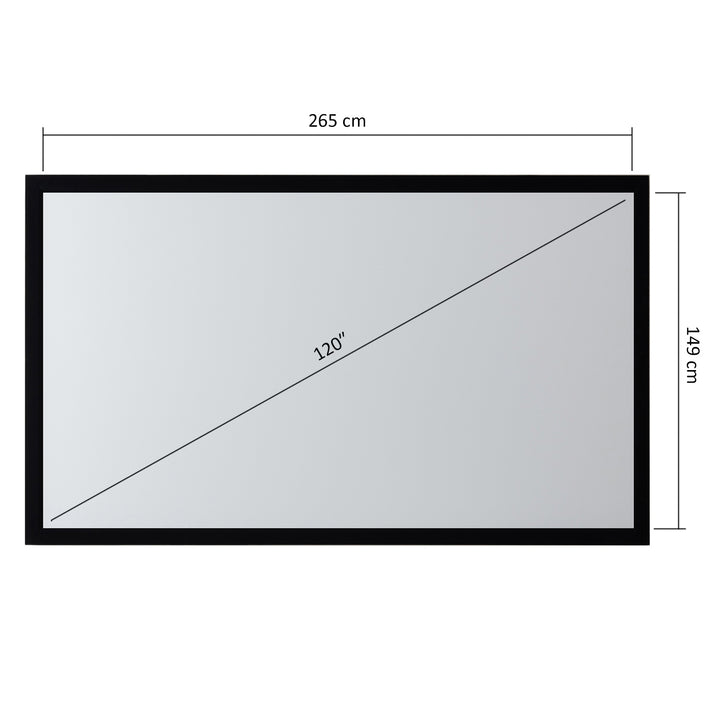 Maclean MC-922  / /  265 x 149 cm  120" Zoll  16:9
