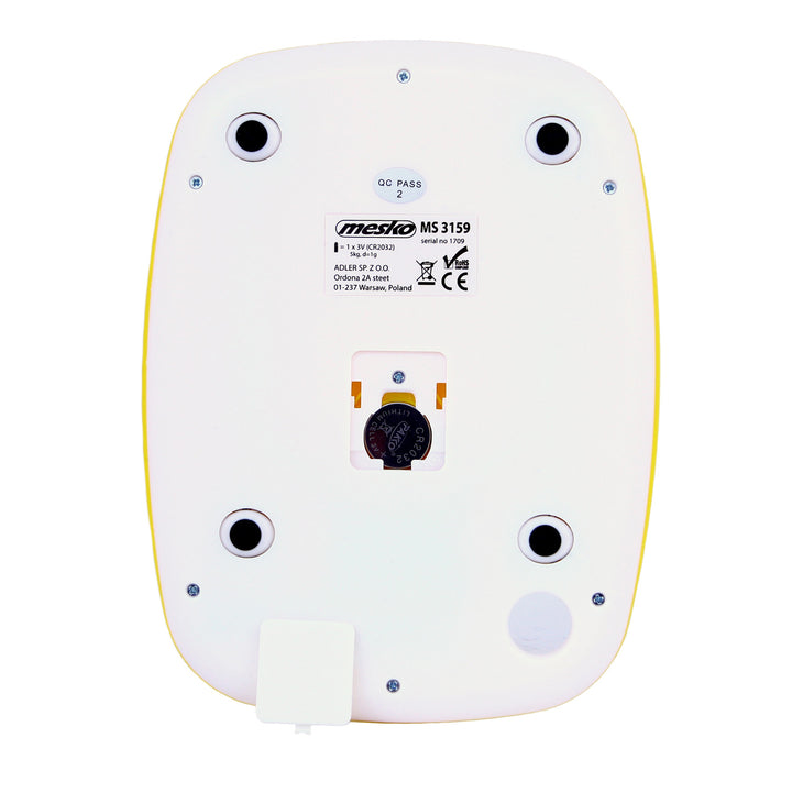 ELEKTRONISCHE KÜCHENWAAGE 5KG / 1G LCD MS3159