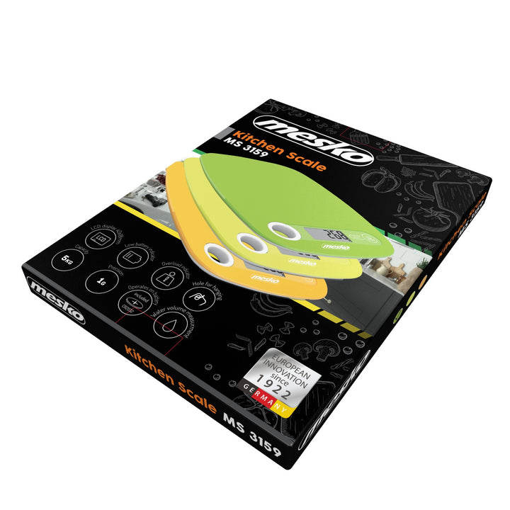 ELEKTRONISCHE KÜCHENWAAGE 5KG / 1G LCD MS3159