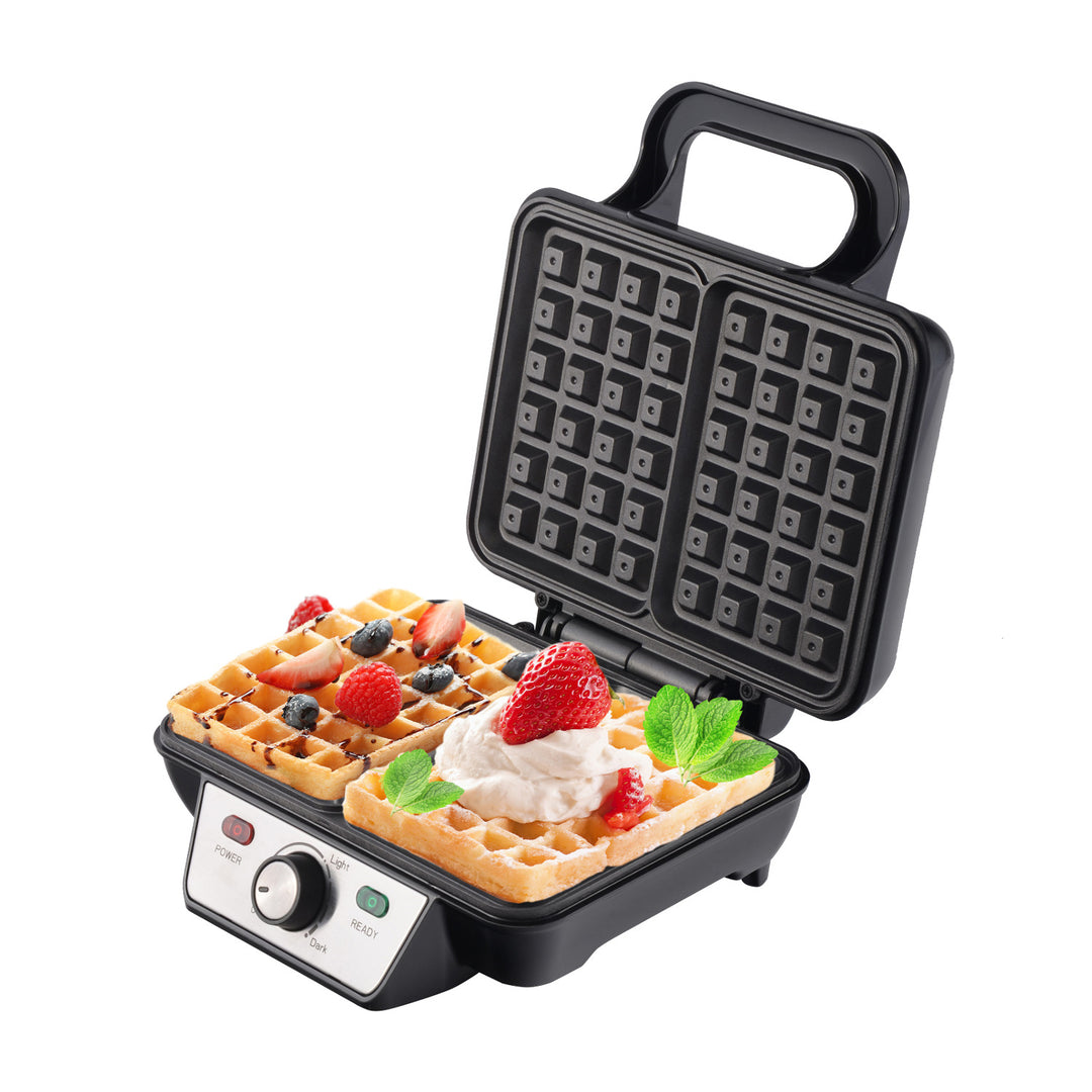 Der Camry CR 3046 1600W Waffeleisen backt 2 XXL Waffeln gleichzeitig