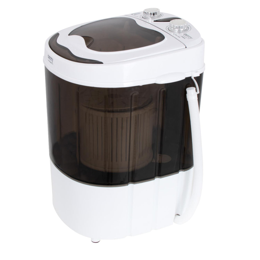 Mini Waschmaschine mit Schleuder Braun 3 kg Camping Reisen – Euroelectronics DE