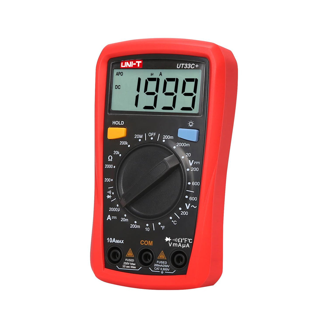 UT33C+ Universal-Digitalmessgerät Digital-Multimeter AC / DC Messgerät Strommessgerät HOLD-Funktion