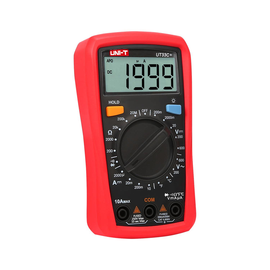 UT33C+ Universal-Digitalmessgerät Digital-Multimeter AC / DC Messgerät Strommessgerät HOLD-Funktion