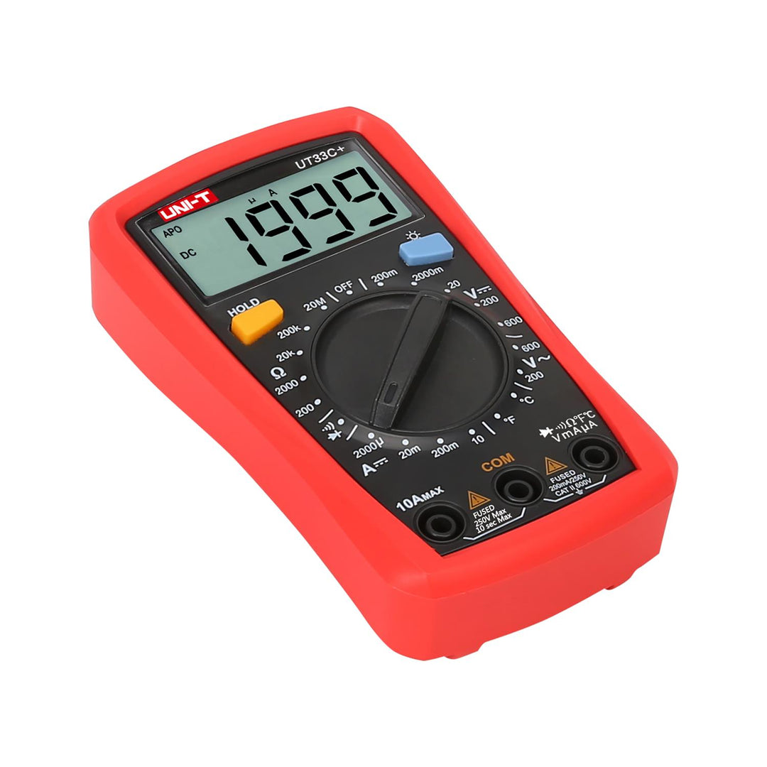 UT33C+ Universal-Digitalmessgerät Digital-Multimeter AC / DC Messgerät Strommessgerät HOLD-Funktion