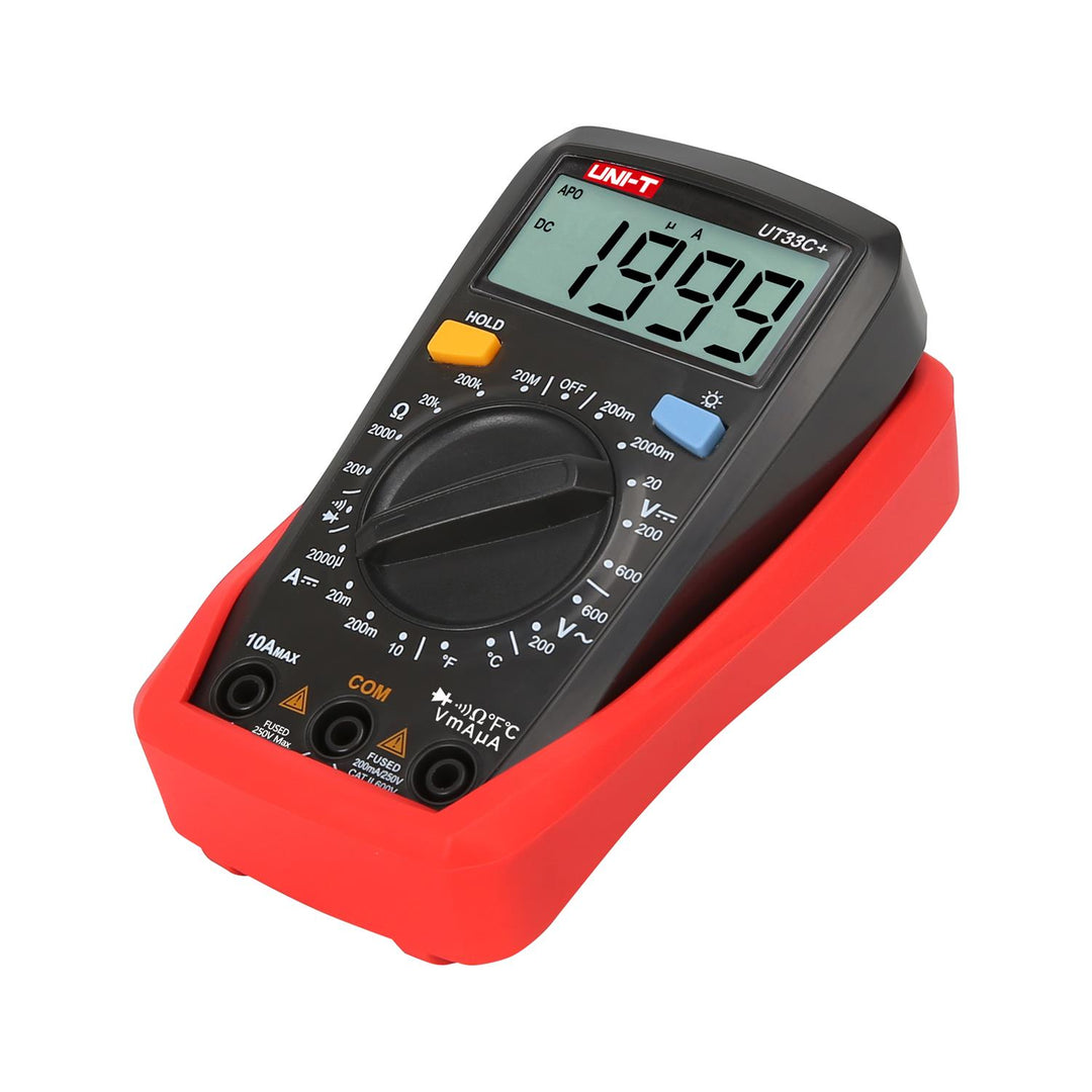 UT33C+ Universal-Digitalmessgerät Digital-Multimeter AC / DC Messgerät Strommessgerät HOLD-Funktion