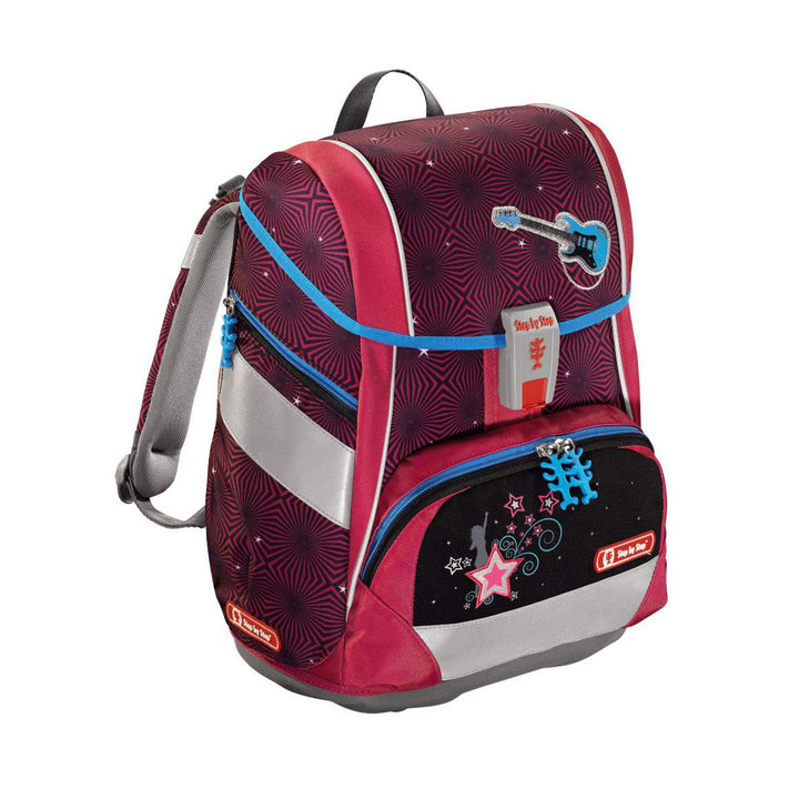 Schritt für Schritt 2in1 POPSTAR Schultasche - ein Set bestehend aus 4 Elementen
