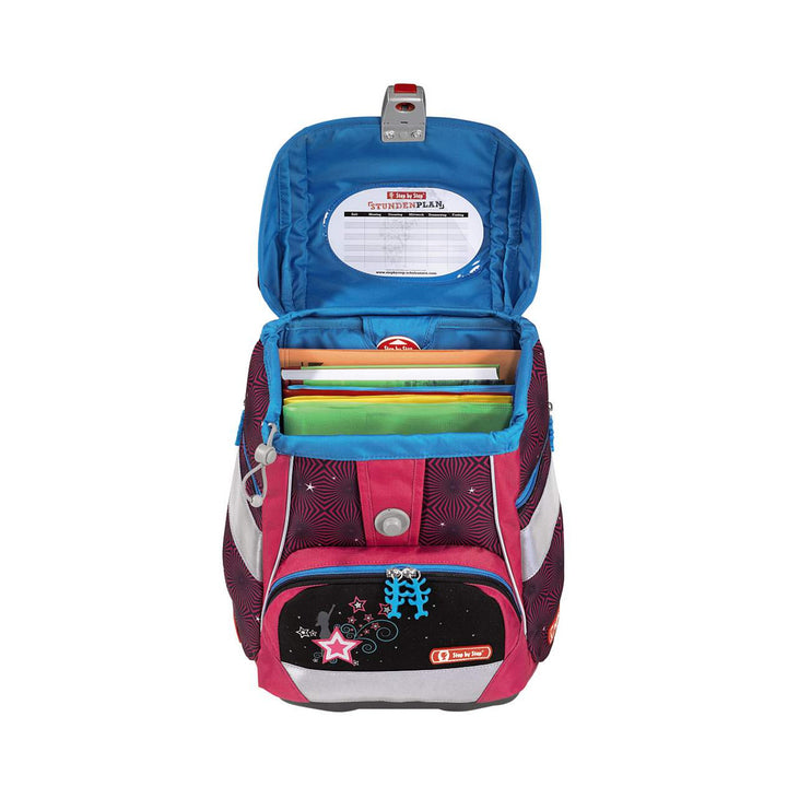 Schritt für Schritt 2in1 POPSTAR Schultasche - ein Set bestehend aus 4 Elementen