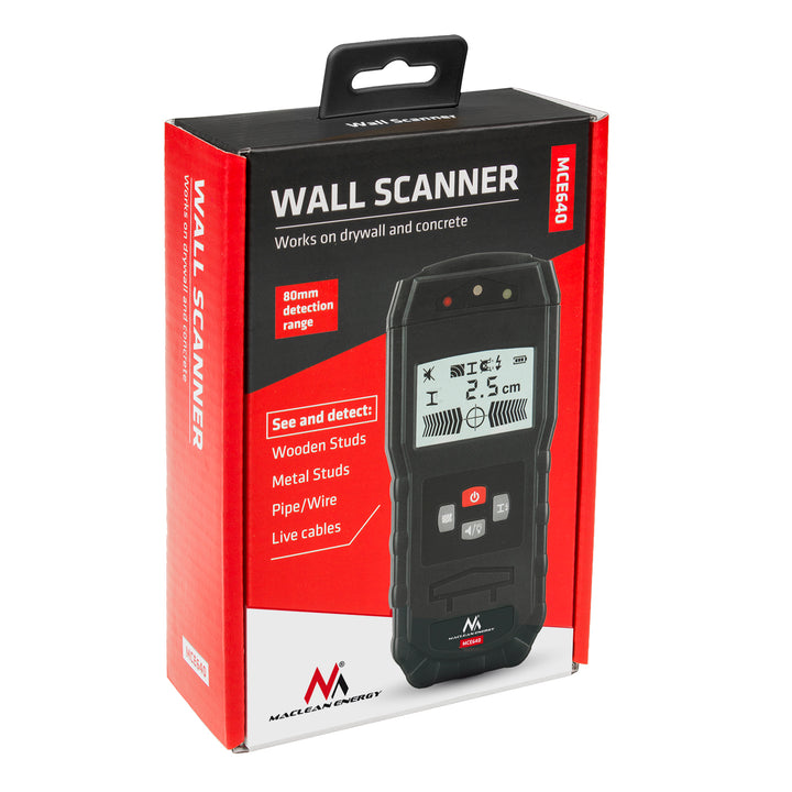 Ortungsgerät 3 in 1 Kabel- Holz- und Metalldetektor Wand Scanner Detektor Metallsuchgerät Batteriebetrieben