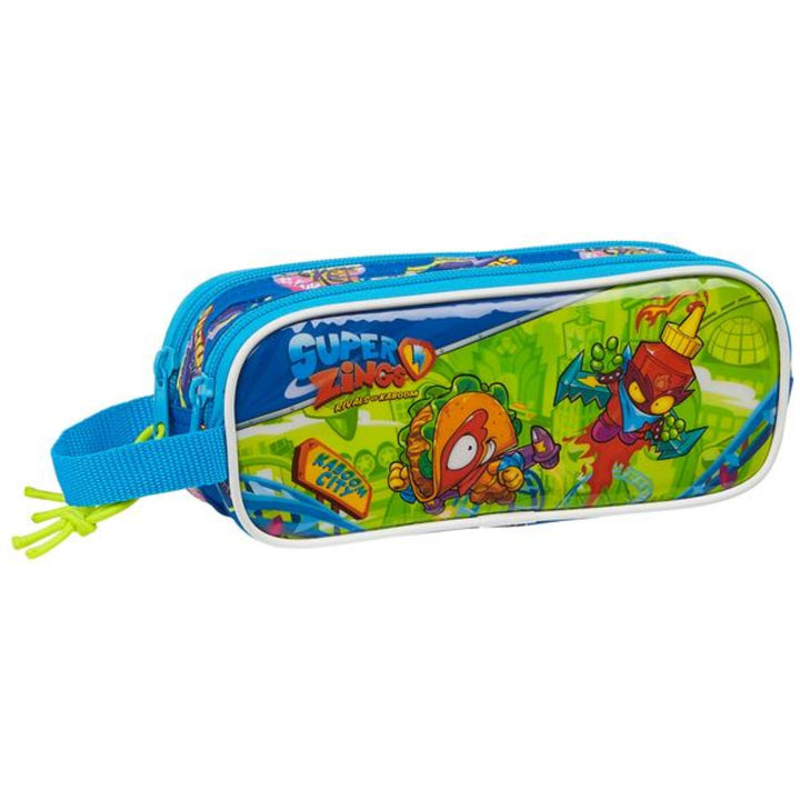 SuperZings Serie 5 Rivalen von Kaboom Zweikammer-Federmäppchen