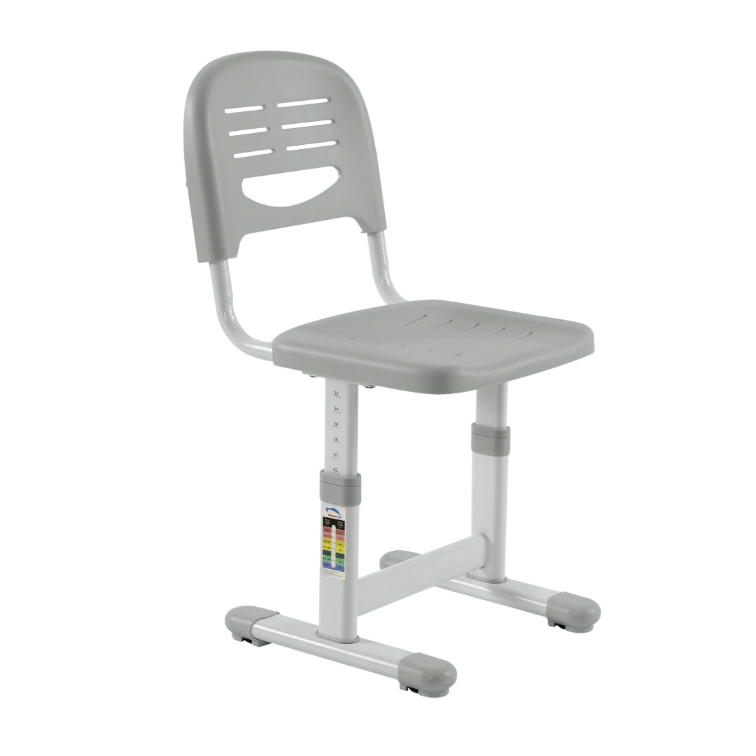 Ergonomischer Kinderschreibtisch mit Stuhl und Schublade Kinder-Schultisch bis 75kg Schülerschreibtisch Höhenverstellbar und Neigbar