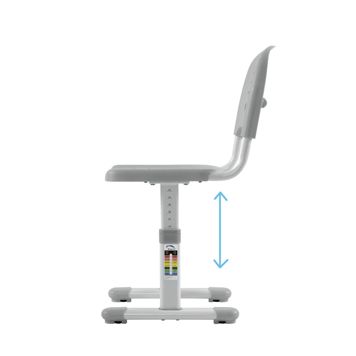 Ergonomischer Kinderschreibtisch mit Stuhl und Schublade Kinder-Schultisch bis 75kg Schülerschreibtisch Höhenverstellbar und Neigbar