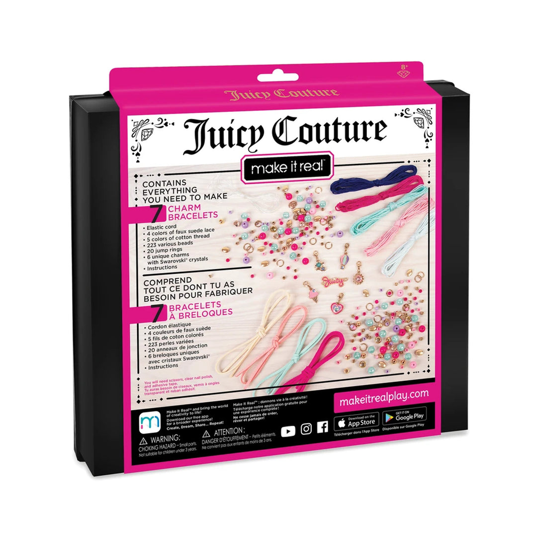 Juicy Couture Swarovski Kristalle Armbänder Charms Set