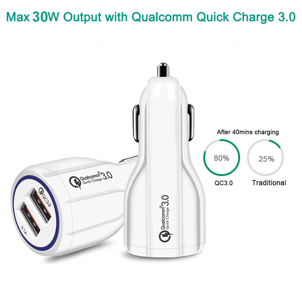 Maclean MCE478 für 12-24V Zigarettenanzünder mit Quick Charge 3.0