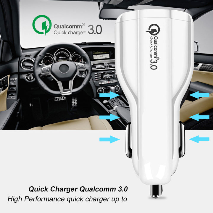 Maclean MCE478 für 12-24V Zigarettenanzünder mit Quick Charge 3.0