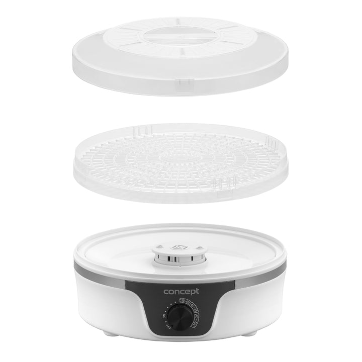 Dörrautomat Trockner Obst- Pilzen- Gemüsetrockner 35-70°C Temperaturregler 380 W 9 Siebe