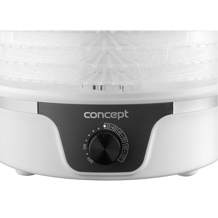 Dörrautomat Trockner Obst- Pilzen- Gemüsetrockner 35-70°C Temperaturregler 380 W 9 Siebe