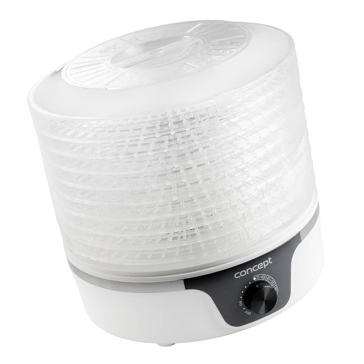 Dörrautomat Trockner Obst- Pilzen- Gemüsetrockner 35-70°C Temperaturregler 380 W 9 Siebe