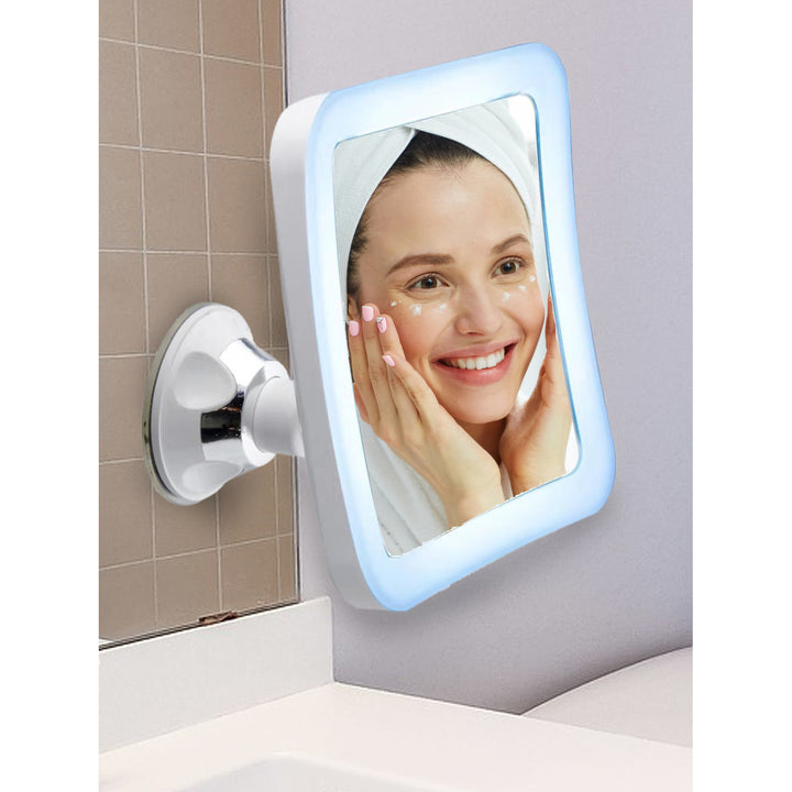 Badezimmerspiegel, schwenkbar mit LED-Beleuchtung CR 2169