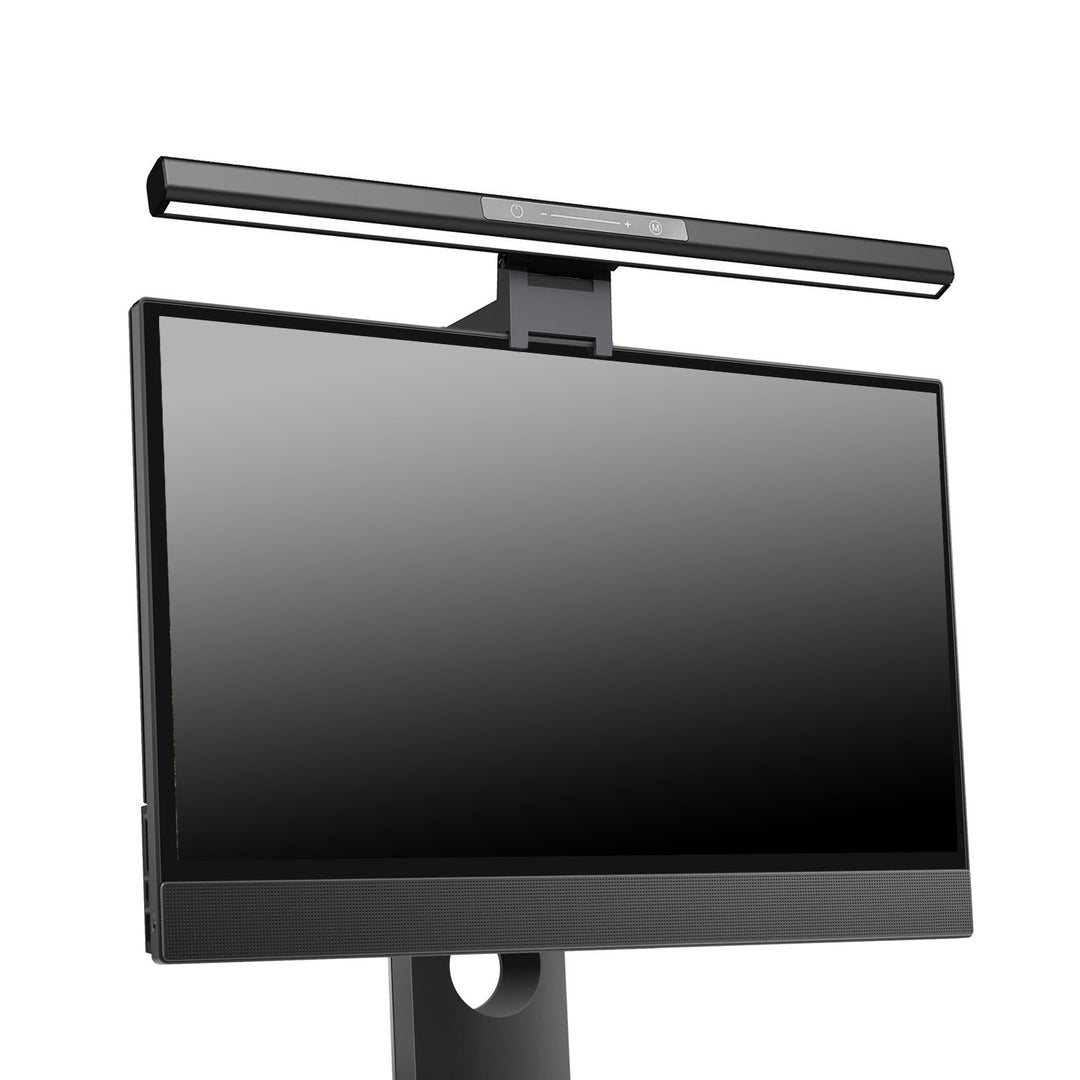 LED Monitor Lampe 5W Bildschirmlampe Einstellbare Helligkeit und Farbtemperatur Schreibtischlampe Computer Monitor Lampe USB Typ-C 5V