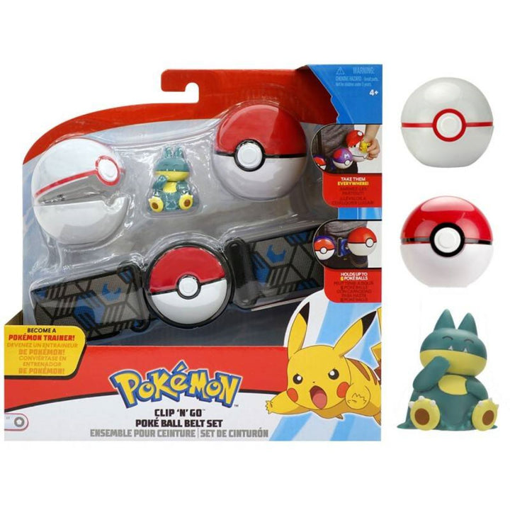 Box Pokeball Gürtel Clip'N'Go Pokemon Gürtel Mix Serie 4