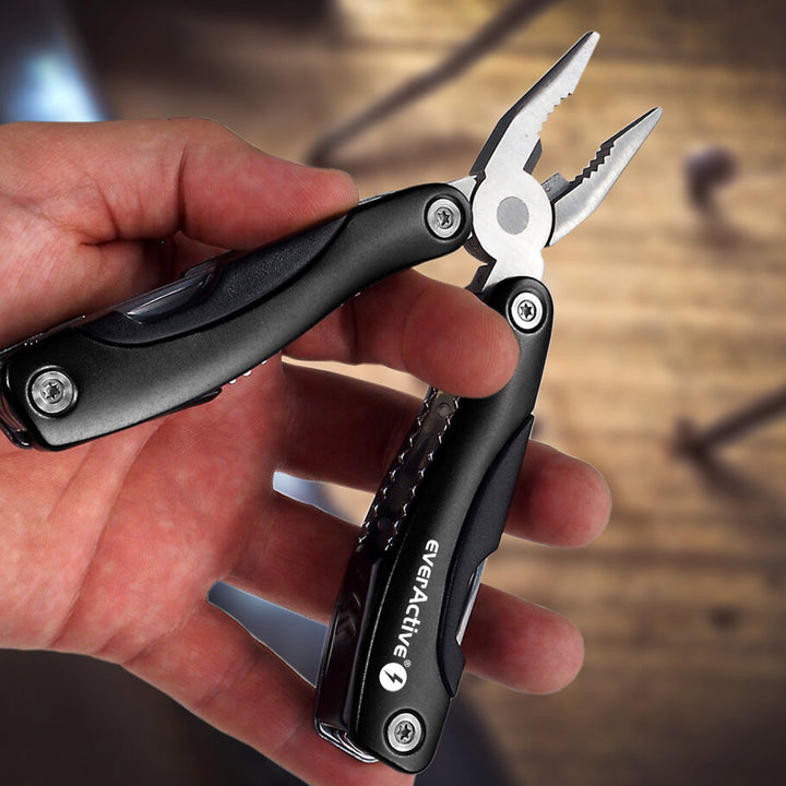 Multitool 9in1 everActive EVMT01 Multifunktionswerkzeug schwarz