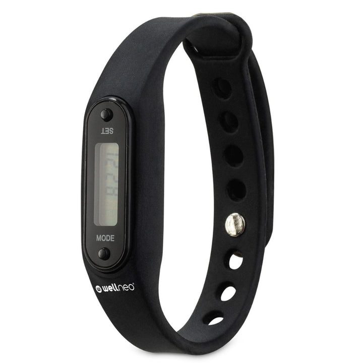Wellneo Active Band Sport-Armband 5in1 LCD-Uhr Smartband