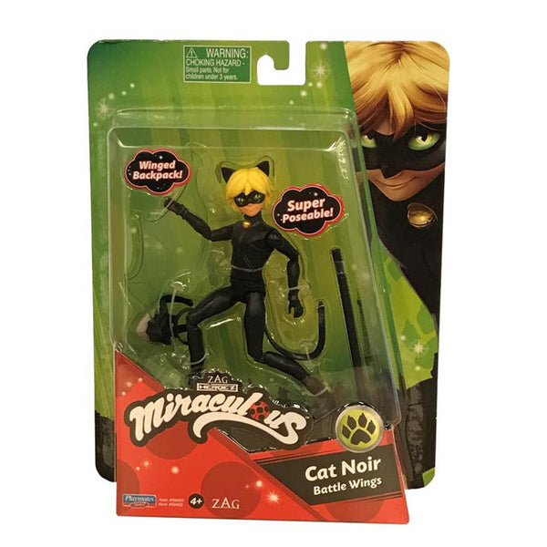 Ladybug Marienkäfer und Cat Noir Sammelfigur mit Zubehör