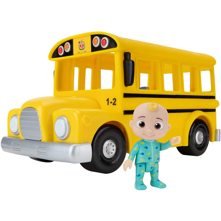 CoComelon CMW0015 Mitsing-Bus mit Sound und JJ Spielfigur für Kinder