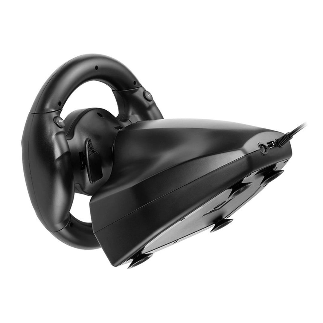 ps4 lenkrad mit pedale einstellen Rayder 4 in 1 Lenkrad für PC/PS3/PS4/Xone 2-Pedalset Gas Bremspedale 1 – Euroelectronics DE