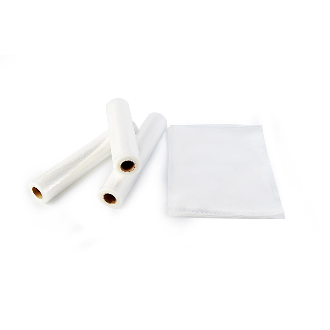 Universeller Satz Camry-Folie für Vakuumierer (2 Rollen 28x300cm + 3 Rollen 20x300cm)