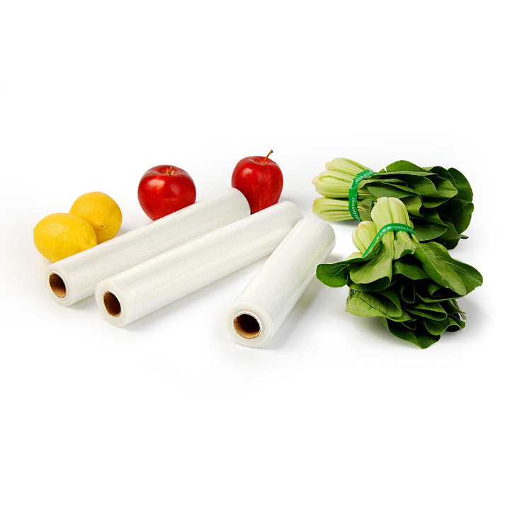 Universeller Satz Camry-Folie für Vakuumierer (2 Rollen 28x300cm + 3 Rollen 20x300cm)